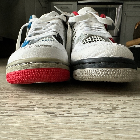 Air Jordan (GS) 4 Retro "WHAT THE" 2019 - Picture 14 of 16